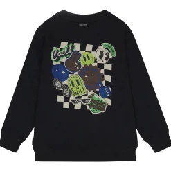 Shirts & Blouses|Shirts & Blouses*Tumble 'n Dry peuter sweater lange mouwen printopdruk blauw Dark Navy Blue