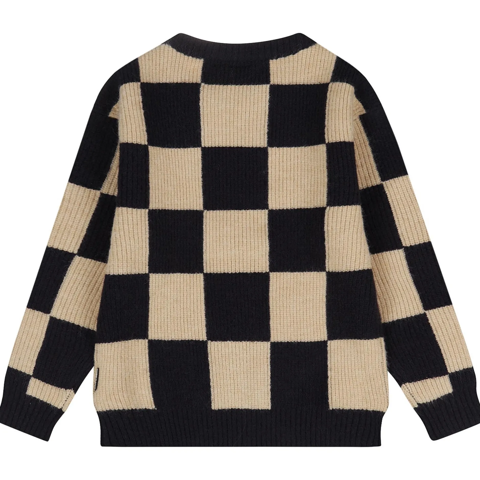 Truien & Vesten|Truien & Sweaters*Tumble 'n Dry peuter trui lange mouwen ruit multi Dark Navy Blue