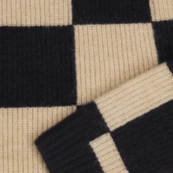 Truien & Vesten|Truien & Sweaters*Tumble 'n Dry peuter trui lange mouwen ruit multi Dark Navy Blue
