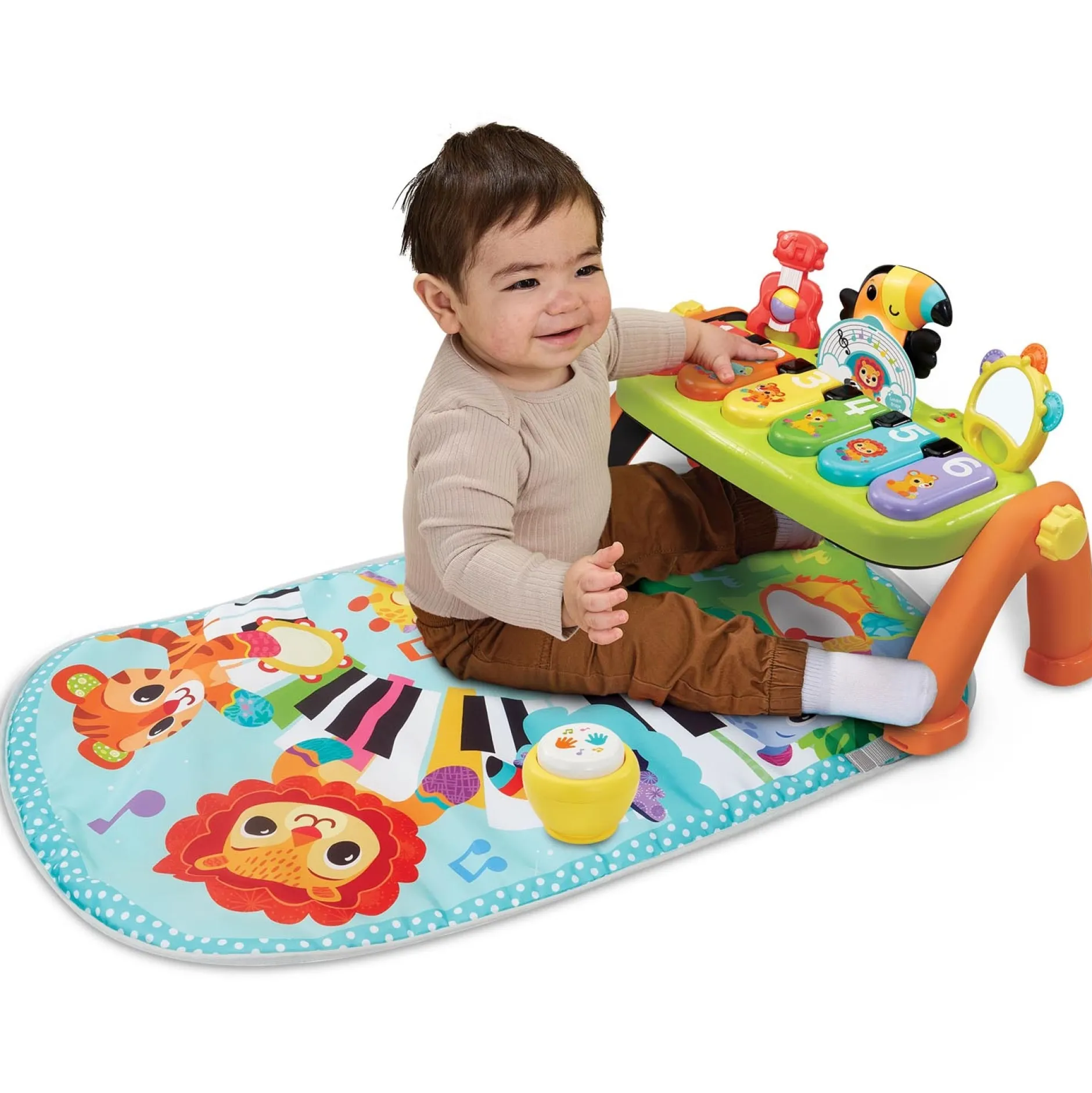 Interactief Speelgoed*VTech 5 in 1 muzikale babygym Multi