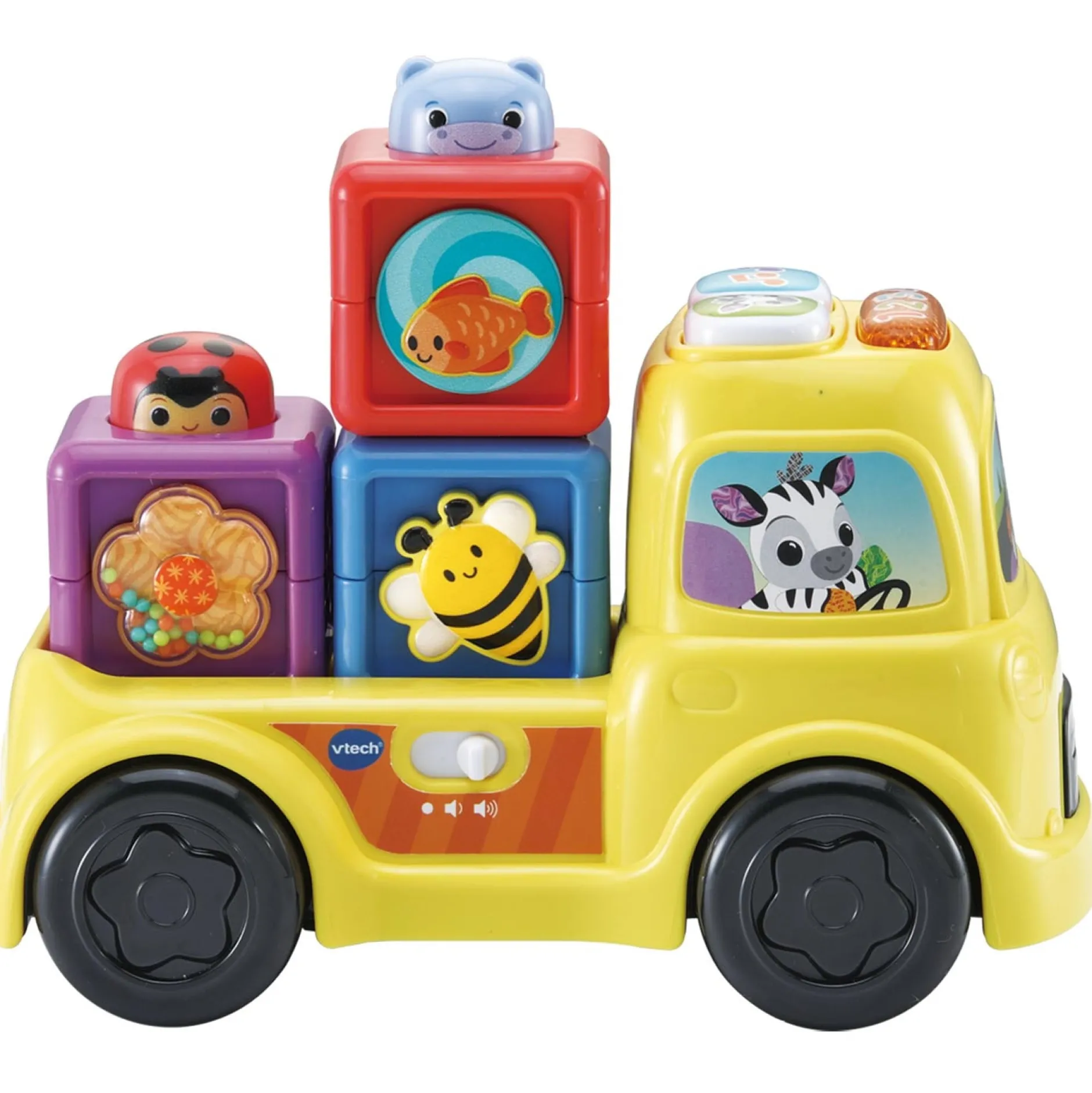 Auto's, Treinen & Garages|Speelgoed Auto's*VTech Blokkenpret Truck Multi