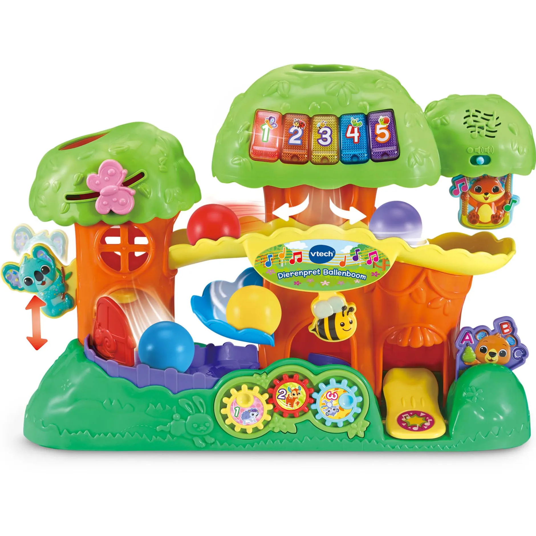 Interactief Speelgoed*VTech dierenpret ballenboom Multi