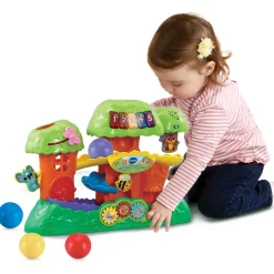 Interactief Speelgoed*VTech dierenpret ballenboom Multi