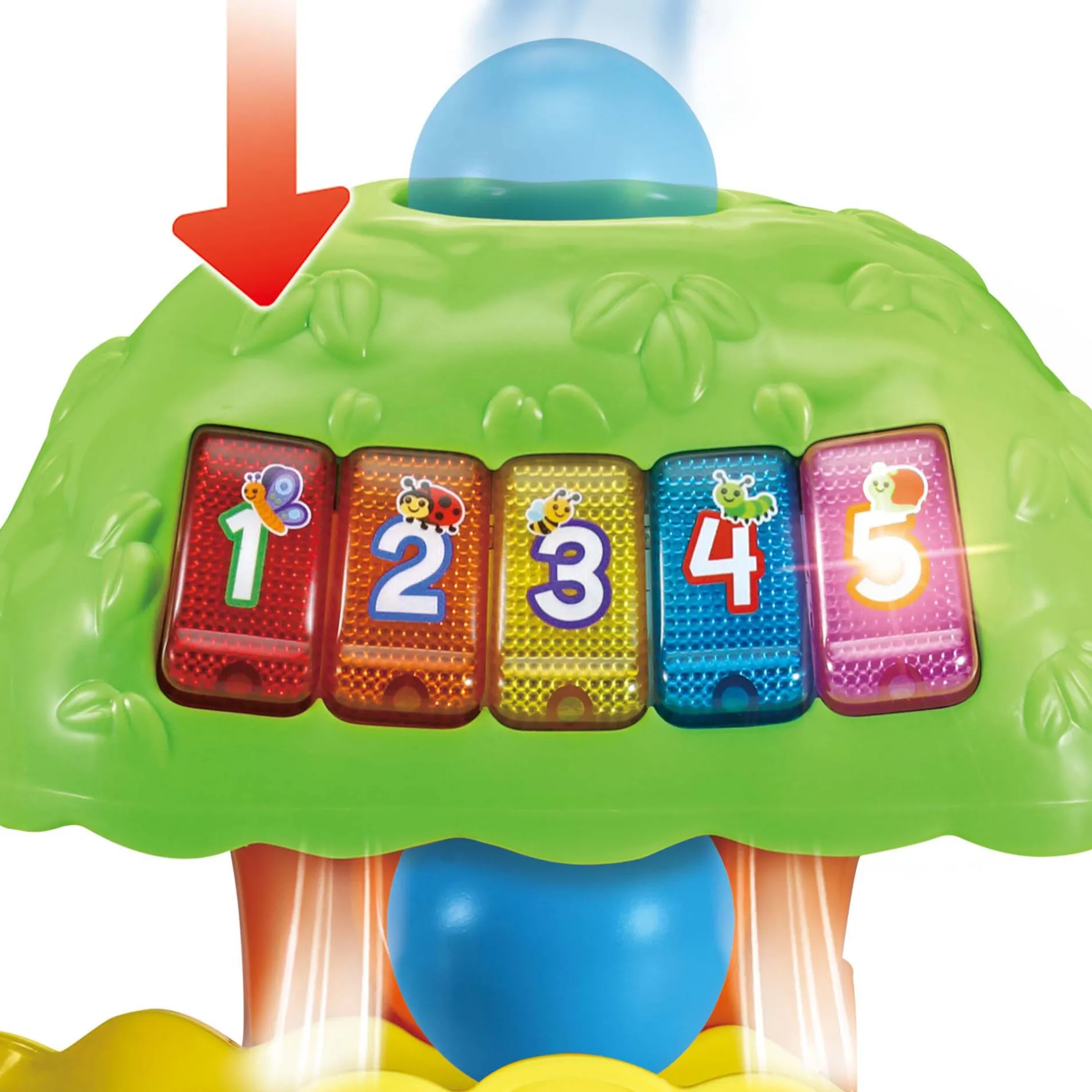 Interactief Speelgoed*VTech dierenpret ballenboom Multi