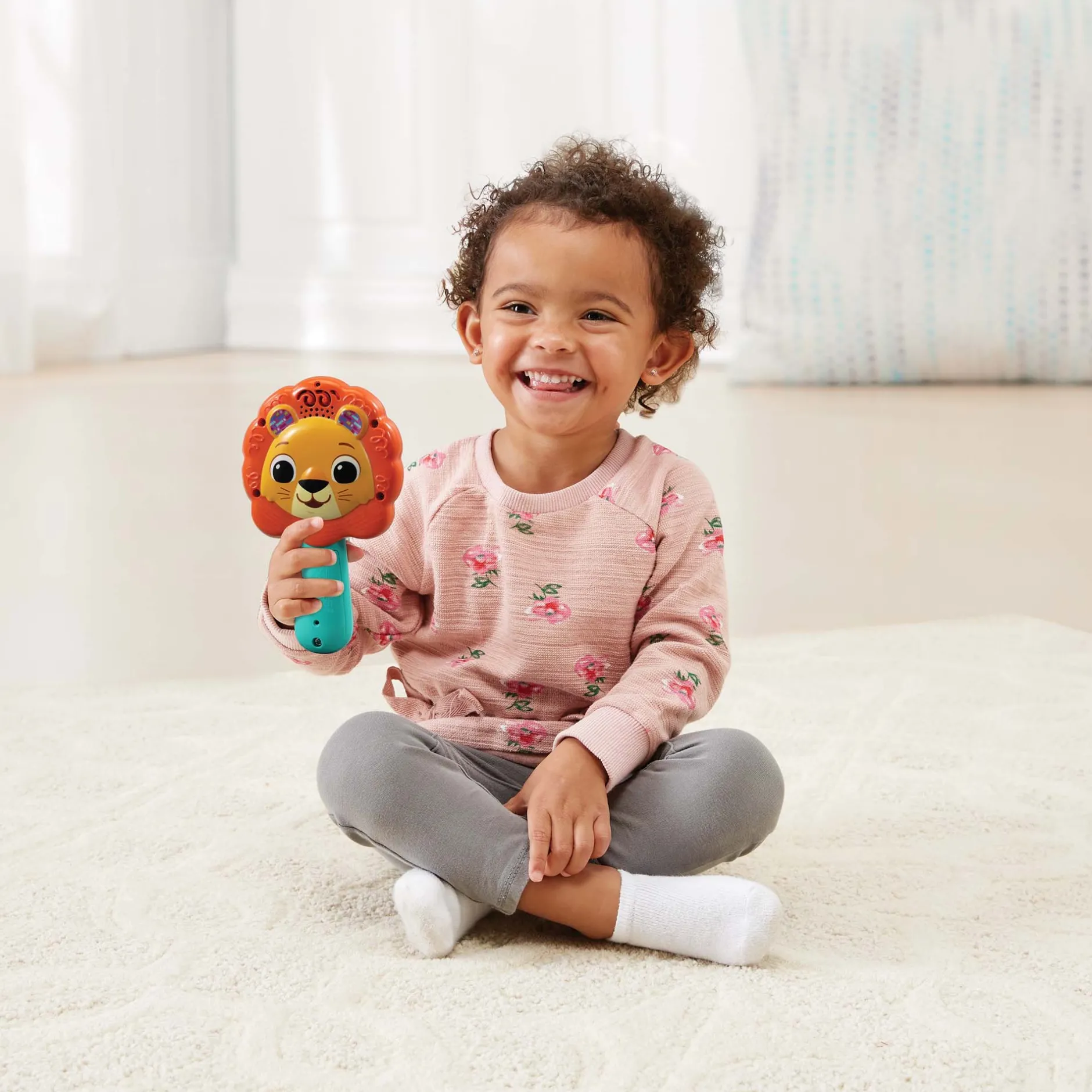 Interactief Speelgoed*VTech kiekeboe leeuwtje Multi