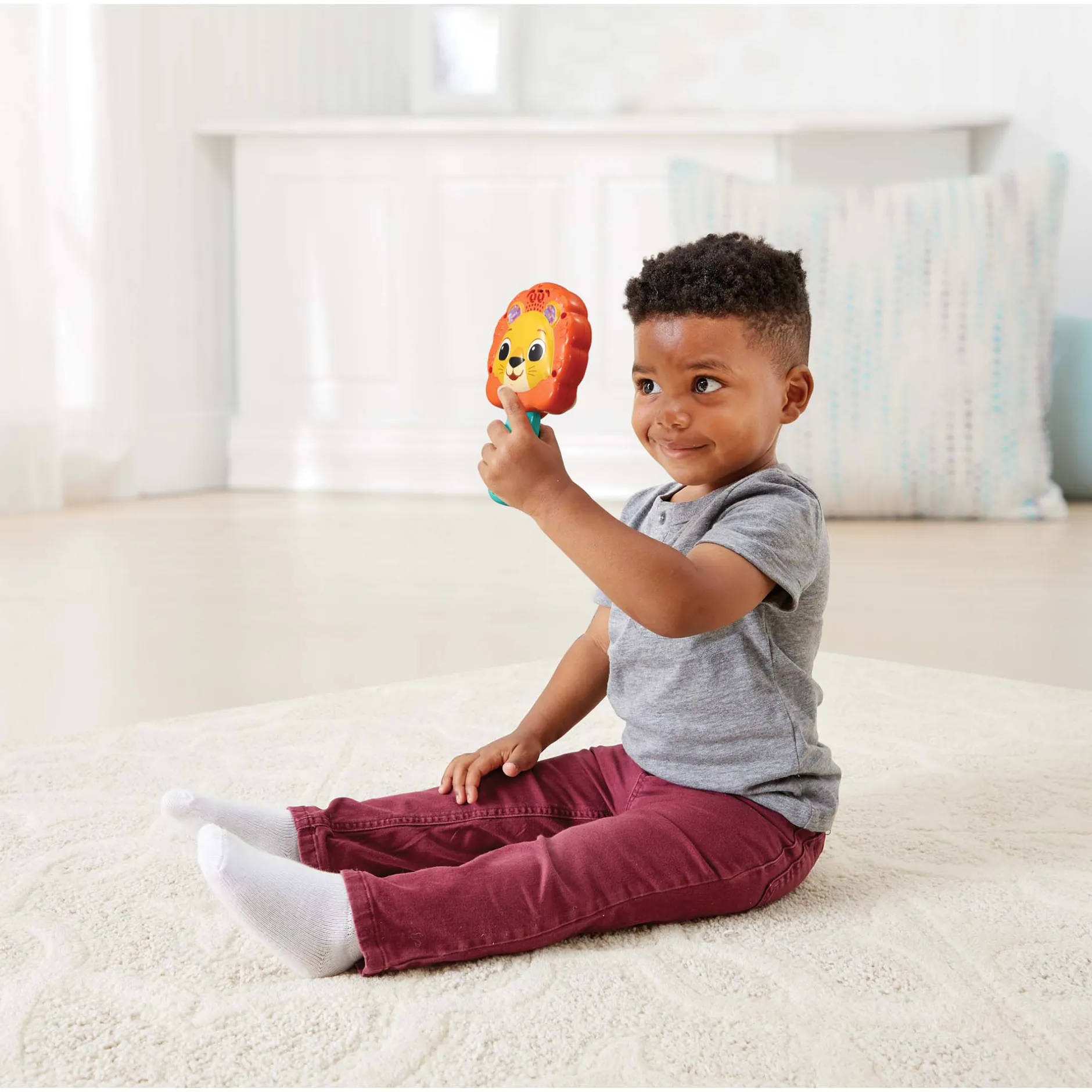 Interactief Speelgoed*VTech kiekeboe leeuwtje Multi