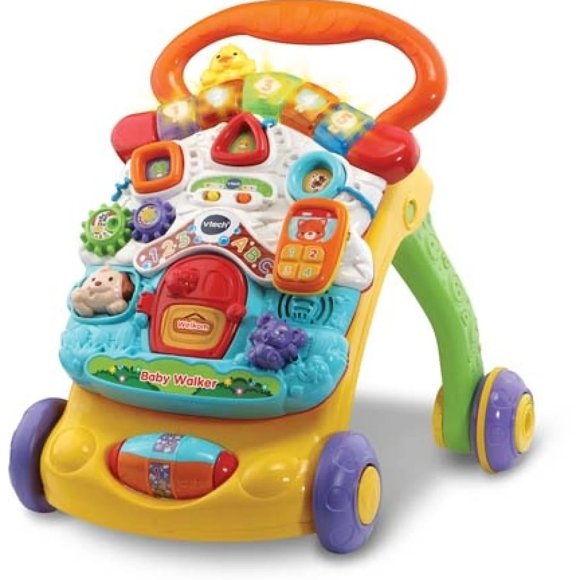 Interactief Speelgoed|Loopstoeltjes*VTech loopwagen babywalker multi