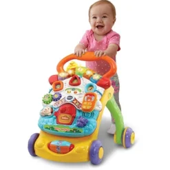 Interactief Speelgoed|Loopstoeltjes*VTech loopwagen babywalker multi