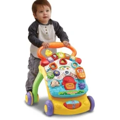 Interactief Speelgoed|Loopstoeltjes*VTech loopwagen babywalker multi