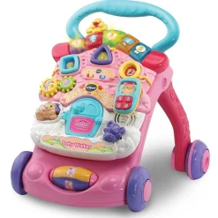 Interactief Speelgoed|Loopstoeltjes*VTech loopwagen babywalker multi