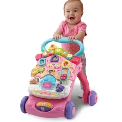 Interactief Speelgoed|Loopstoeltjes*VTech loopwagen babywalker multi