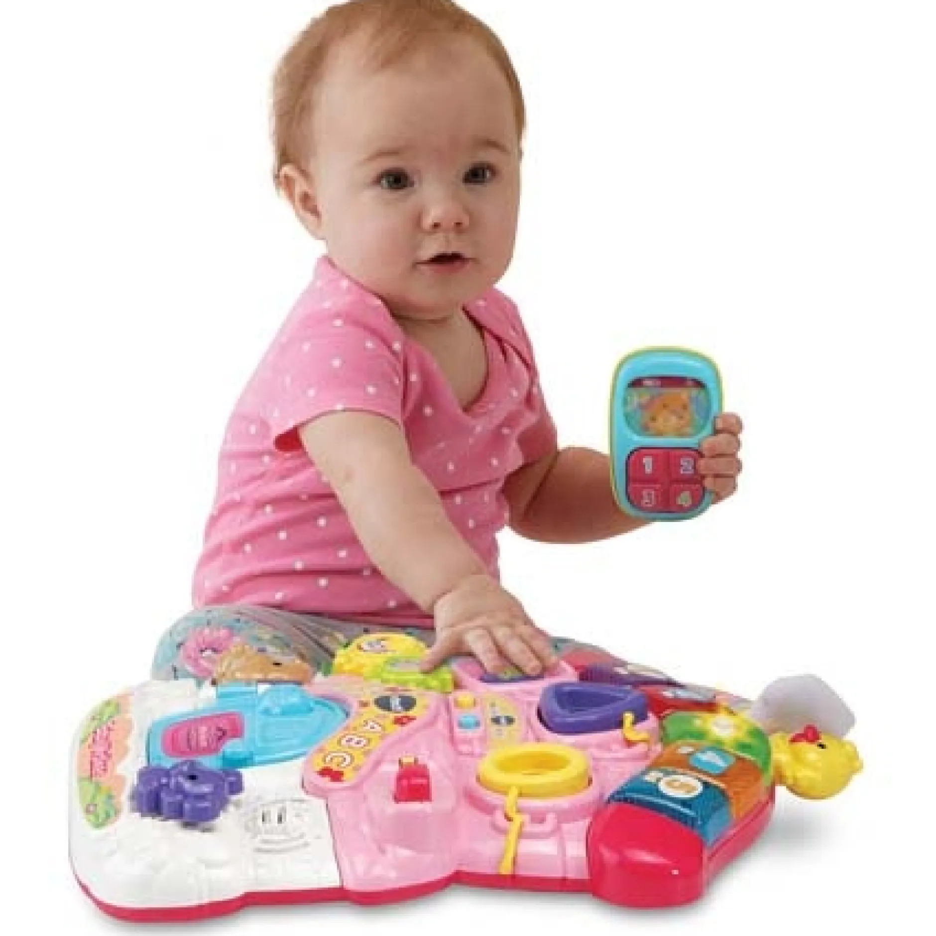 Interactief Speelgoed|Loopstoeltjes*VTech loopwagen babywalker multi