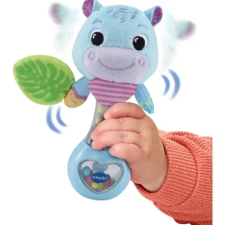 Rammelaars*VTech rammelaar nijlpaard Blue