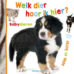 Kinderboeken*Boeken Welk dier hoor ik hier? – Babydieren Multi