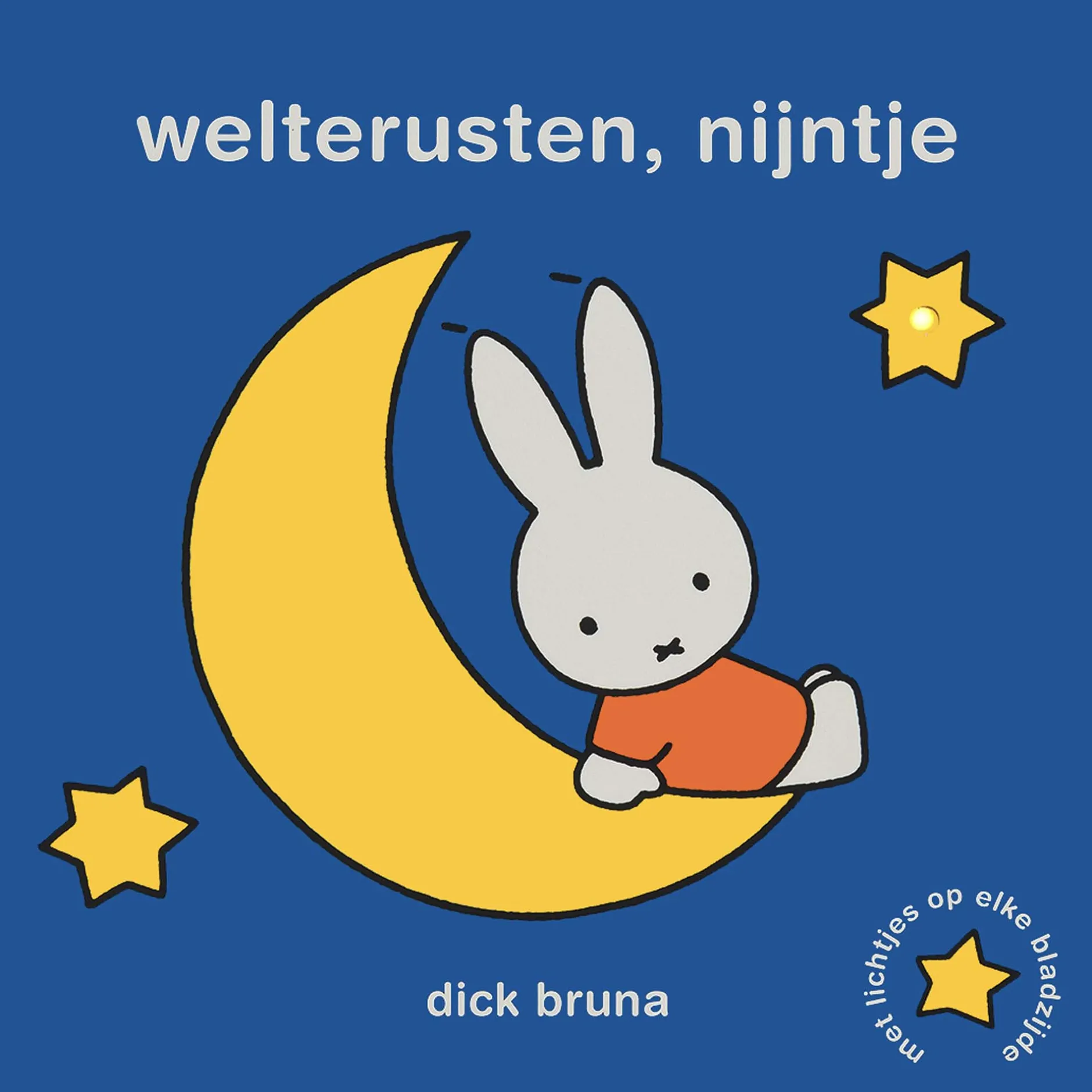 Kinderboeken*Nijntje weltruste , met lichtjes op elke pagina Multi