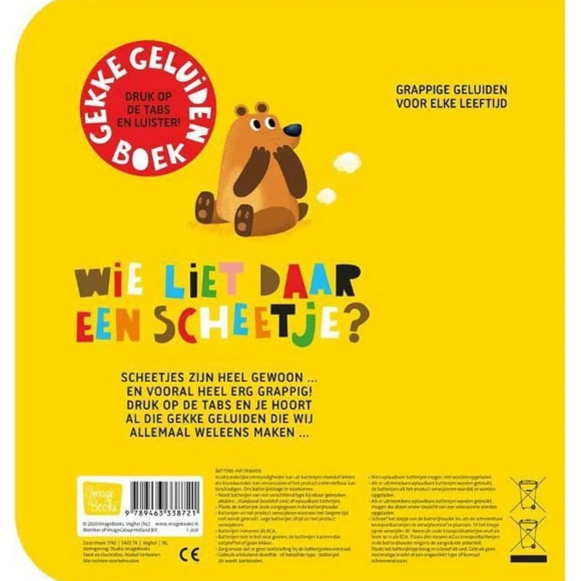 Kinderboeken*Boeken Wie liet daar een scheetje Multi