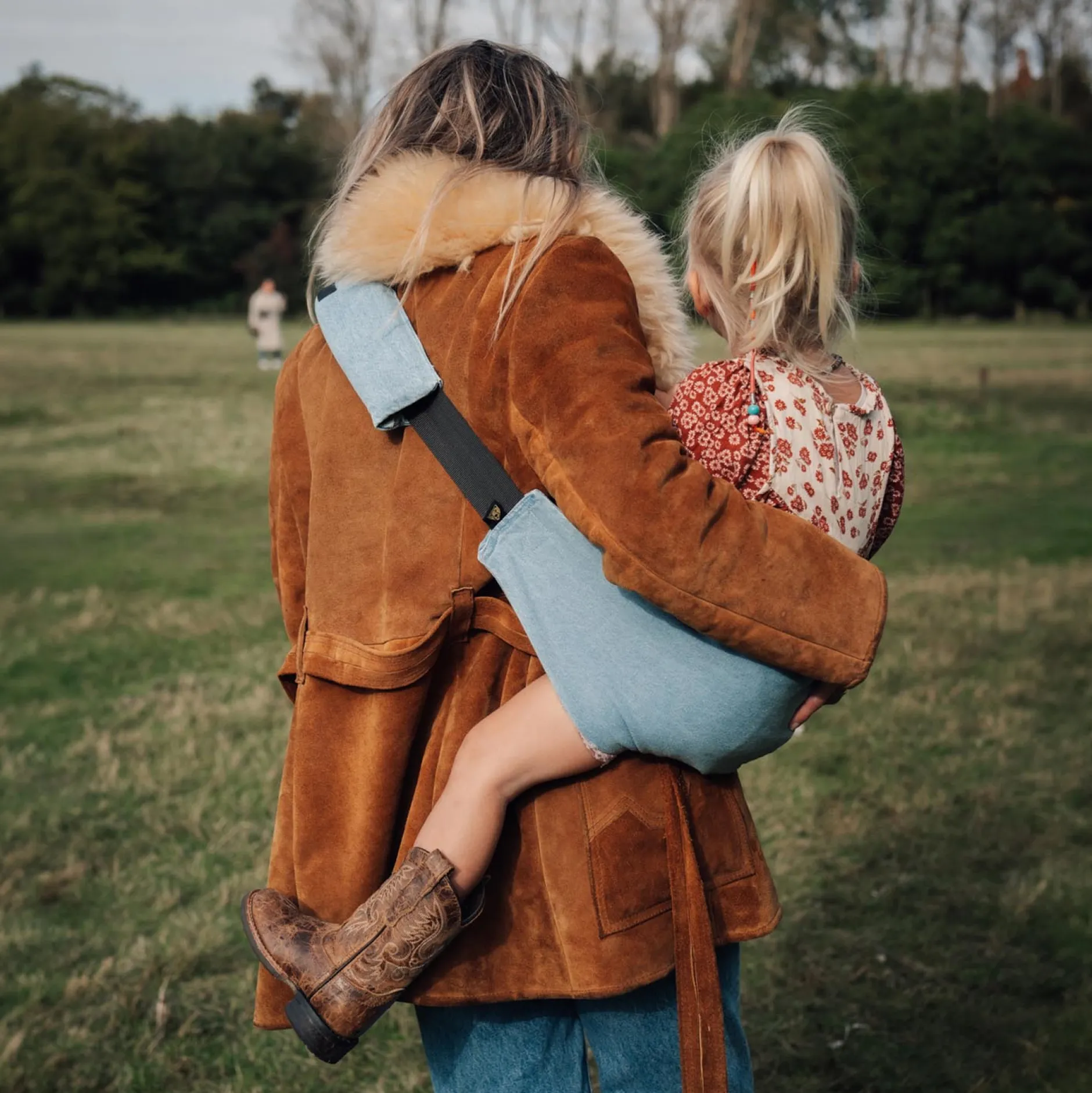 Draagzakken & Doeken*Wildride heupdrager Denim