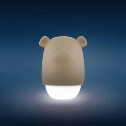 Nachtlampjes*Zazu Benny Nachtlampje bruin