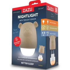 Nachtlampjes*Zazu Benny Nachtlampje bruin