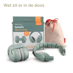Gehoorbescherming*Zazu gehoorbeschermers baby & junior mint