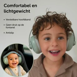 Gehoorbescherming*Zazu gehoorbeschermers baby & junior mint