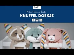 Slaaptrainers|Nachtlampjes*Zazu Knuffeldoekje Comforter Rabbit Becky roze