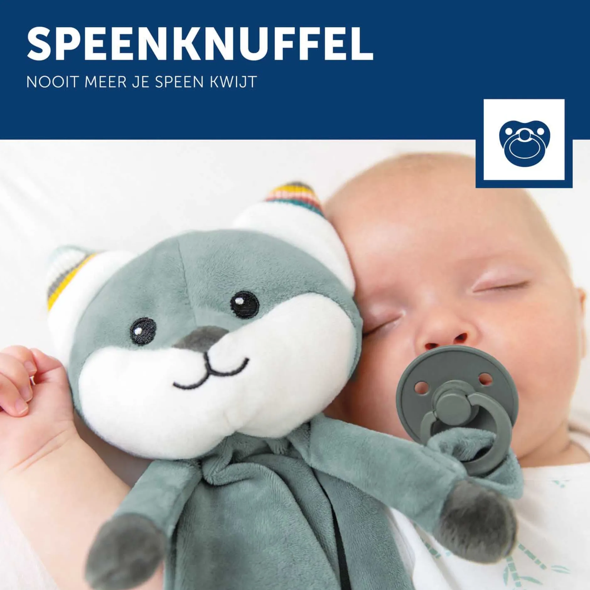 Slaaptrainers|Nachtlampjes*Zazu Knuffeldoekje Comforter Felix the Fox groen