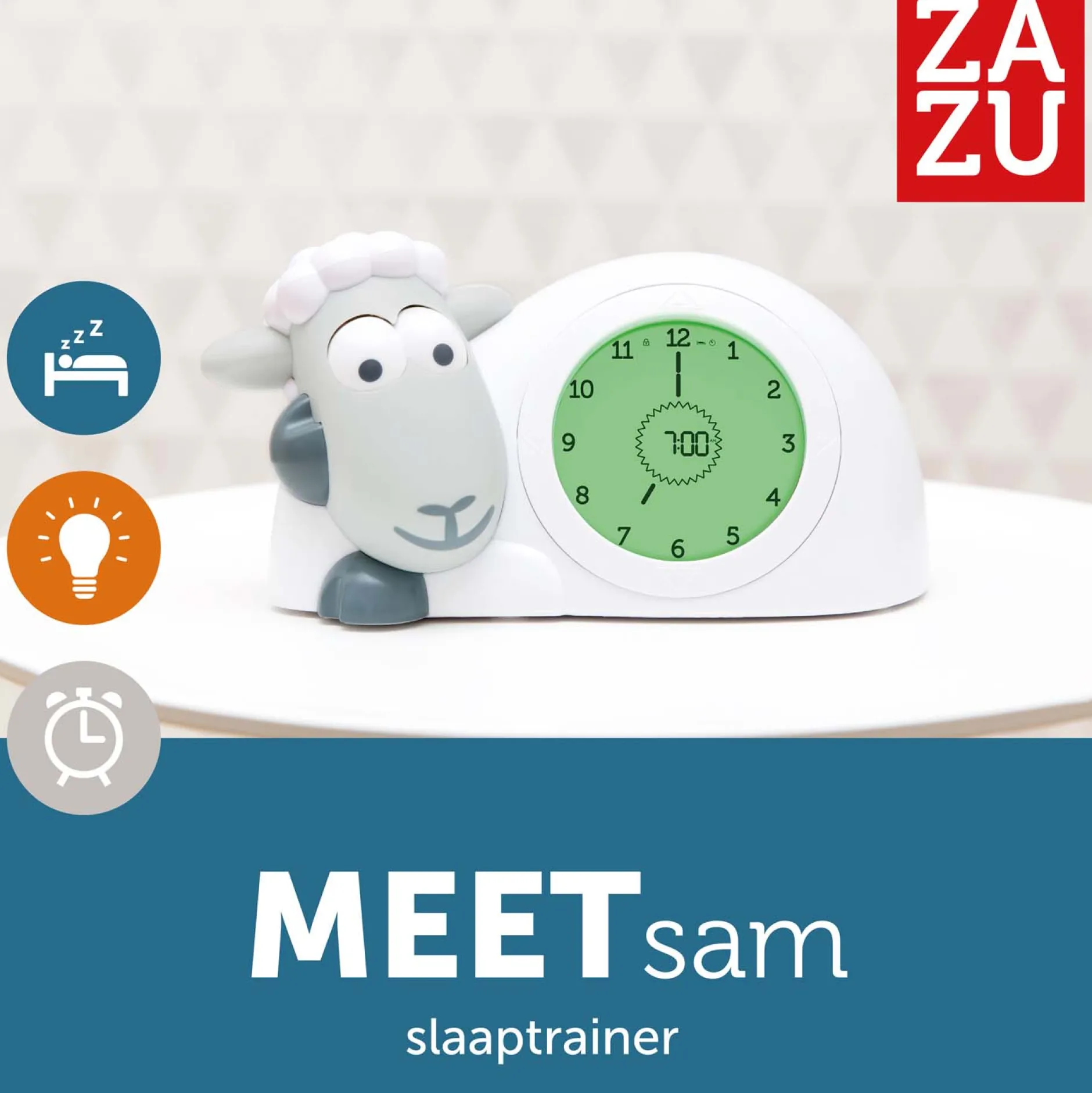 Slaaptrainers*Zazu slaaptrainer Sam grijs