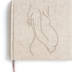 Zwangerschapsboeken*Boeken Zwangerschapsdagboek Beigebrown
